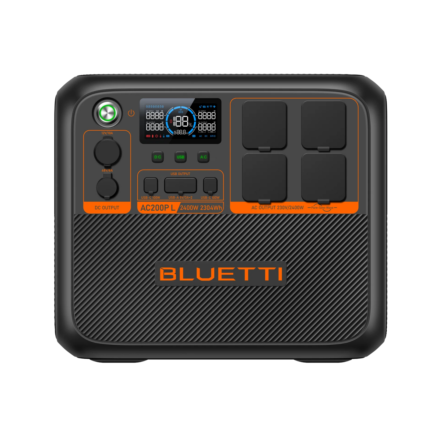 BLUETTI AC200P L Portable Power Station | 2,400W 2,304Wh