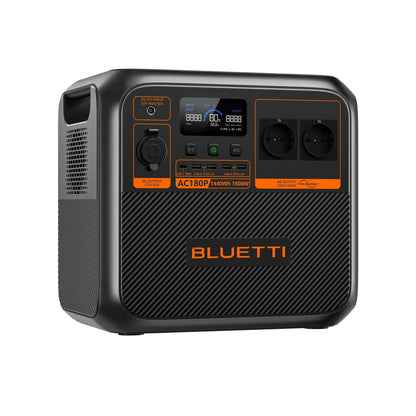 BLUETTI AC180P Solar Portable Power Station | 1,800W 1,440Wh