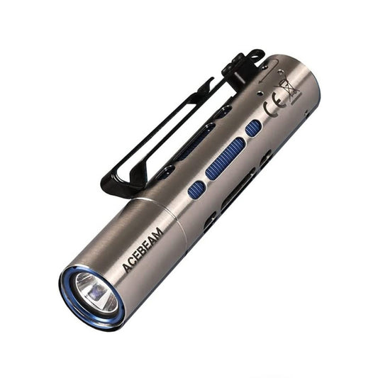 ACEBEAM Rider RX Titanium Rechargeable EDC Pocket LED Flashlight